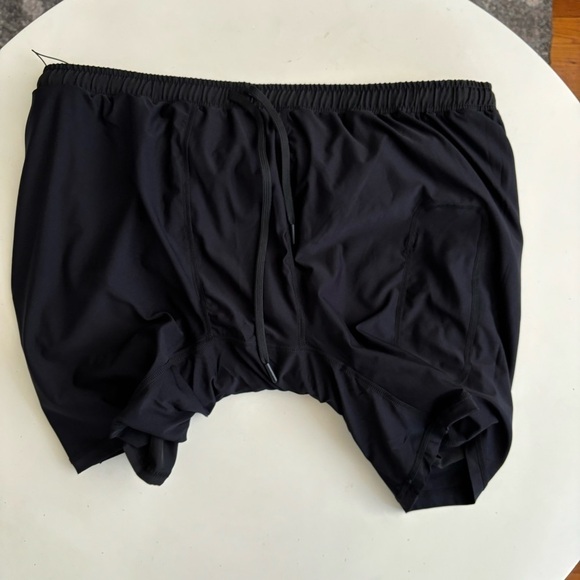 Swet Tailor Men’s 7” Active Gym Short Size XL Black Lined New - Picture 8 of 10